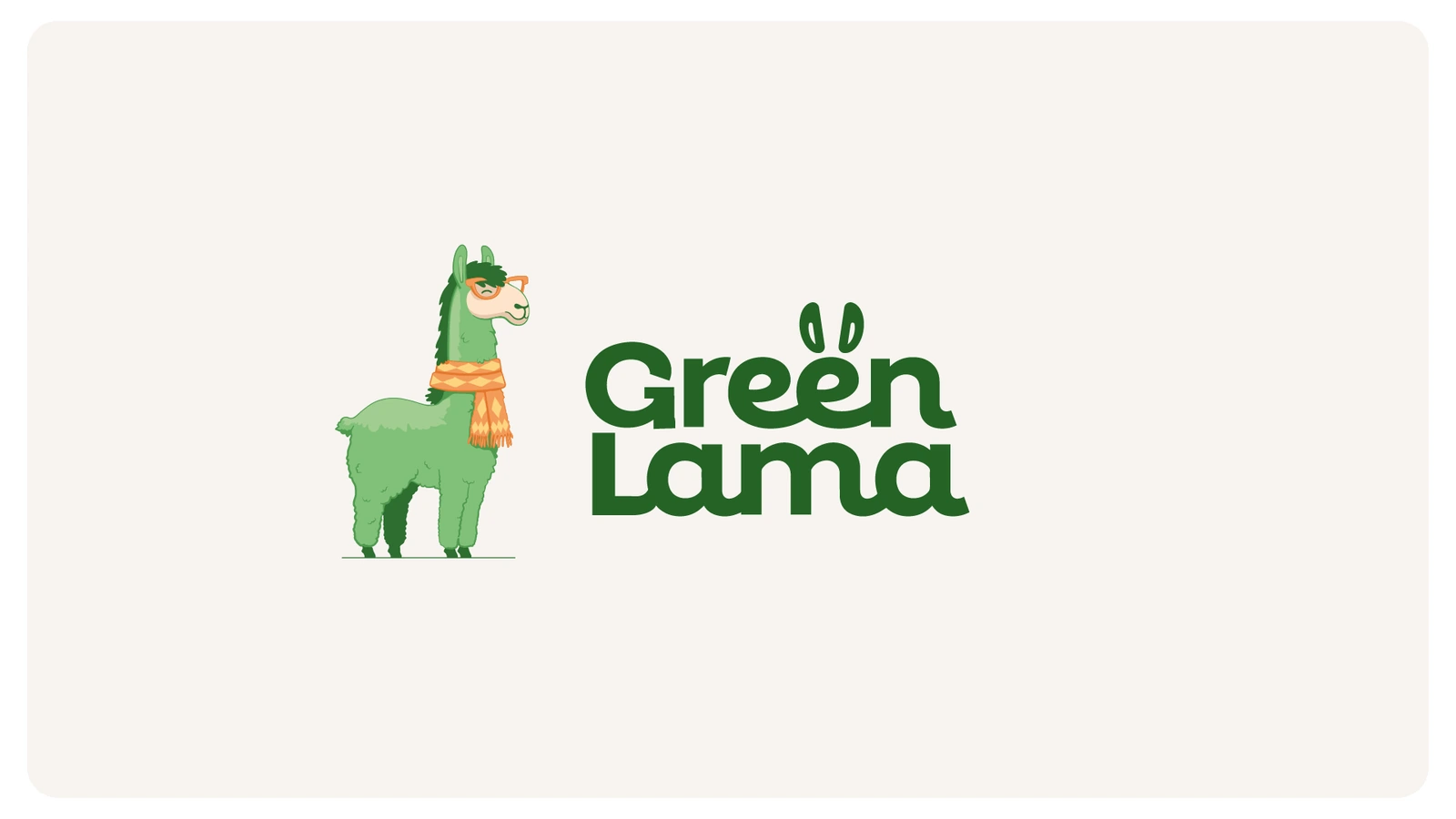 Original Green Lama mascot development