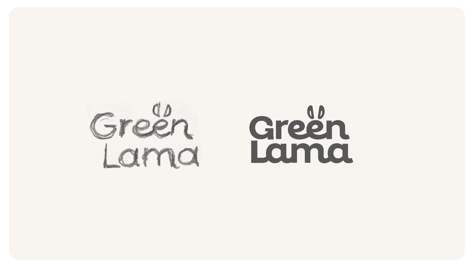 Green Lama — lettering original project artwork